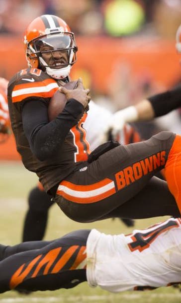 Cleveland Browns to continue RG3 charade on Sunday